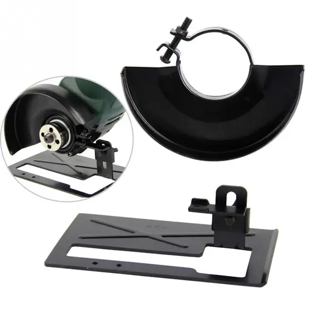 new Black Cutting Machine Base Metal Wheel Guard Safety Protector Cover for Angle Grinder