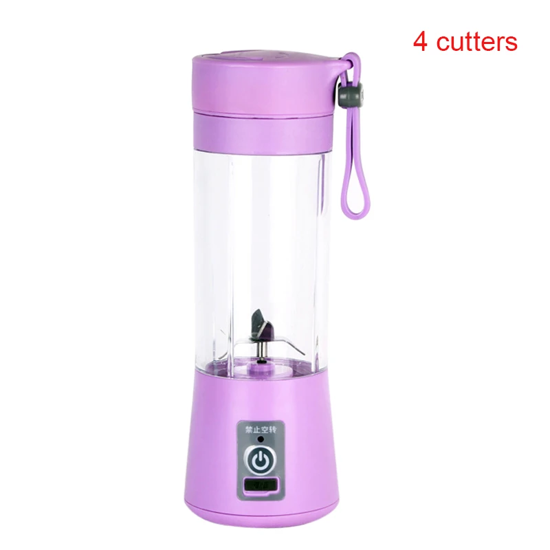 

Portable Electric Fruit Citrus Juicer Bottle Handheld Smoothie Maker USB Rechargeable Juice Blender HG99