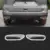 Для Nissan X Trail X-Trail, PDF T32 Rogue 2014 2015 Foglight Отражатели ABS Chrome Задний противотуманный свет лампы крышка планки