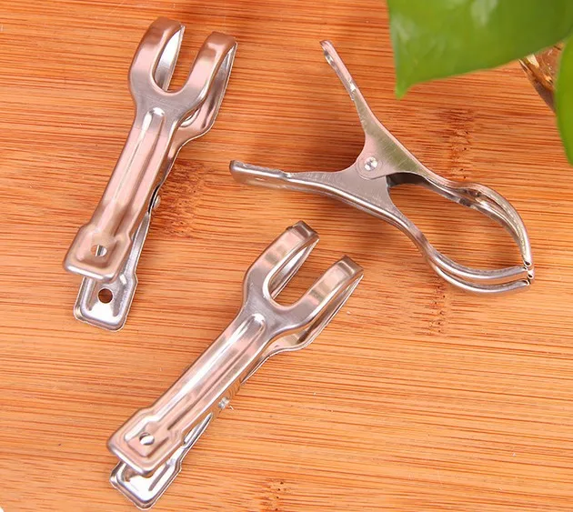 10pcs/lot Stainless Steel Beach Towel Clips Keep Your Towel From