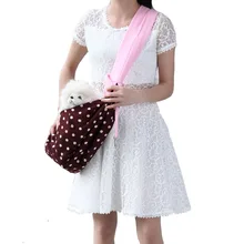 Новое поступление Двусторонняя Dot Pet держатель для переноски Удобная скатерть собака кошка щенок обувь с дышащей сеткой переноска для собак спереди Перевозчик