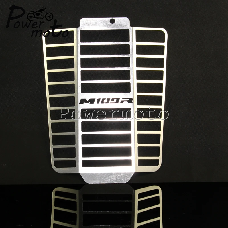 

For Suzuki Boulevard M109R VZR1800 2006-2014 Chrome Motorcycle Radiator Grill Frame Cover Water Cooler Guard