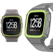 Ремешок на запястье 6 цветов модный силиконовый сменный ремешок для часов прочный защитный чехол 18Jun8 Прямая поставка