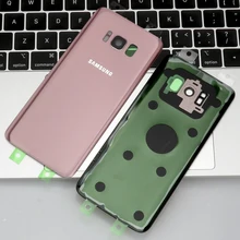 5," для SAMSUNG Galaxy S8 G950F Задняя крышка батареи задняя крышка стекло Корпус чехол Замена для SAMSUNG Galaxy S8 крышка батареи