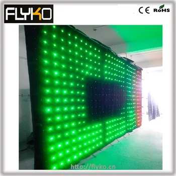 

led stage backdrop hot sale on Aliexpress p18 3x6m stage light