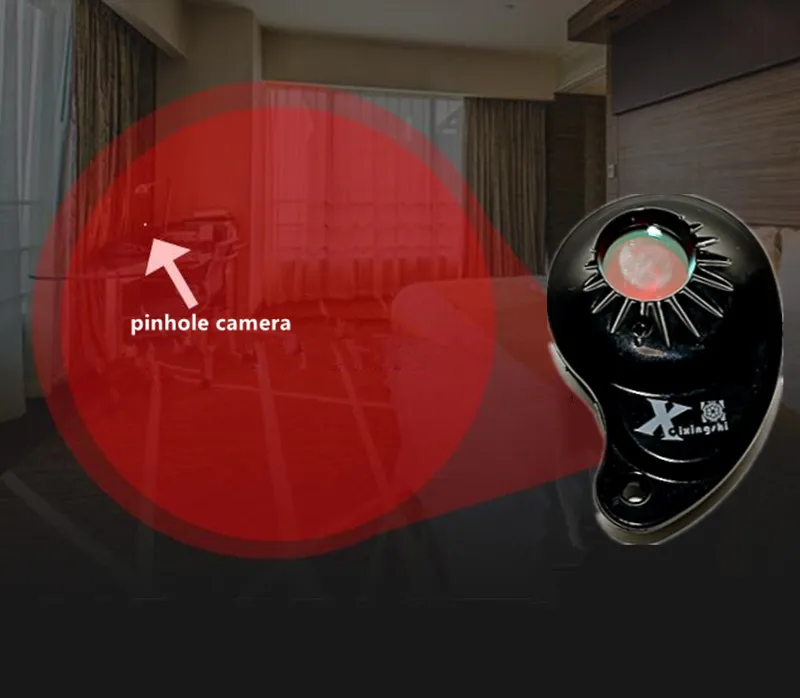 Новейшая беспроводная Проводная камера-детектор шпионская Скрытая записывающая камера Trakcer CMOS Lens Finder