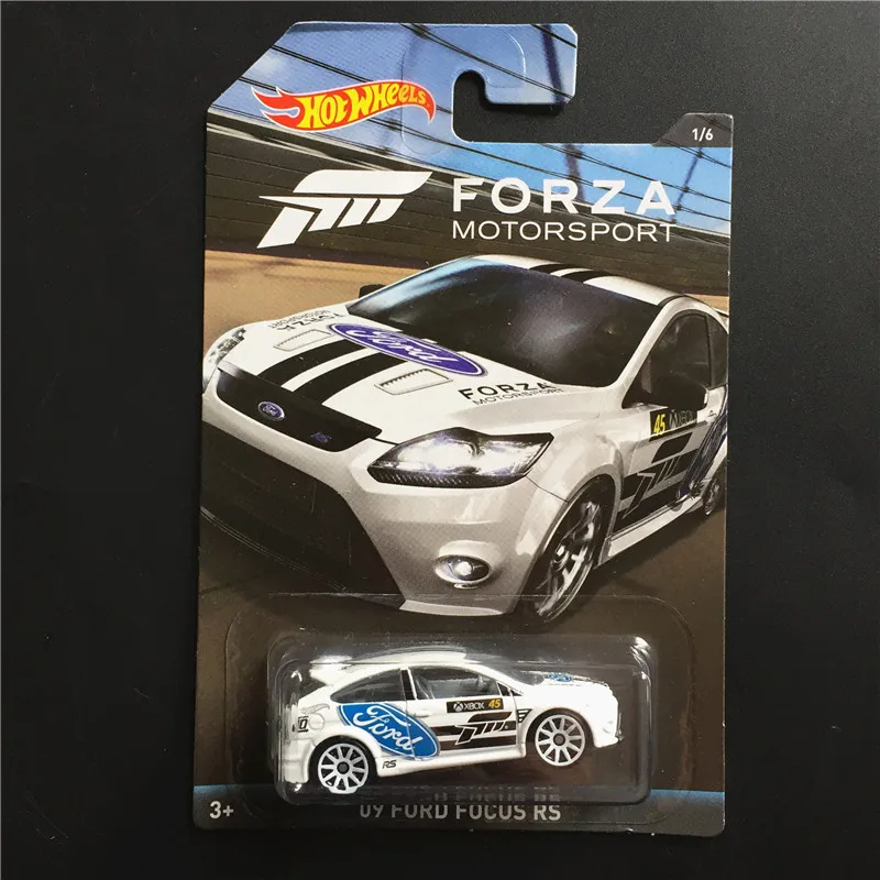 Hot Wheels 1:64 спортивный автомобиль FORZA MOTOSPORT FORD Коллекционная версия металлический