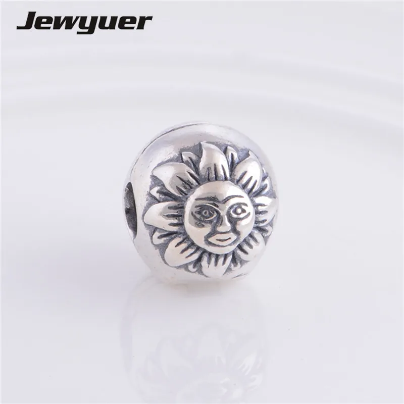Silver Magic Sky Clip clasp charms for jewelry making fit 925 sterling silver beads bracelets DIY Fine Jewelry Jewyuer KT020 | Украшения и