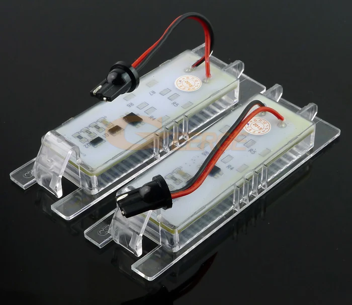 Для Opel Vectra C 2008-2013 только салон(не караван) Отличный ультра яркий светодиодный светильник номерного знака без ошибки OBC