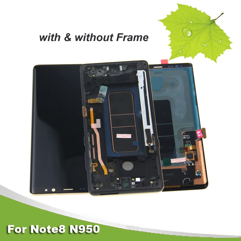 

LCD With Frame For Samsung galaxy Note 8 Lcd Touch Screen Digitizer Assembly For Samsung note 8 N9500 N950F N900D N900DS lcd