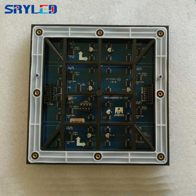Наружный светодиодный модуль p6 SMD полноцветная светодиодная панель 32*32 пикселей