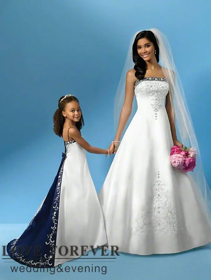Ball Gown Best Ing Silver Embroidery Royal Blue And White Ball Gown Best Ing Silver Embroidery Royal Blue And White Wedding Dress In Dresses From Weddings Events On Aliexpress Alibaba Group