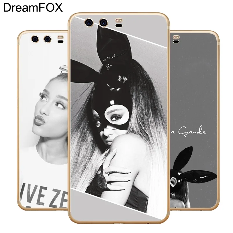 Мягкий силиконовый чехол DREAMFOX L503 Ariana Grande из ТПУ для huawei P8 P9 P10 Lite Plus 2017 Honor 8 Pro 9 6X |