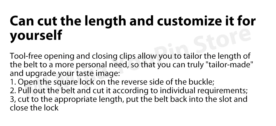 Original xiaomi mijia seven-sided Italian leather men's two-color alloy buckle type automatic buckle belt can cut length  (14)