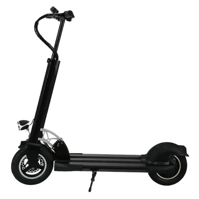 Best 500w 2 Wheel 10 inch Electric Fold Scooter lithium battery 36v 10a / 48v 18a kick scooter foldable adult motorized bicycle bike 1