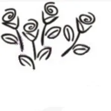 Розовое Мыло ручной работы diy средство, мыло мини-штамп узор diy мыло 3*4 см