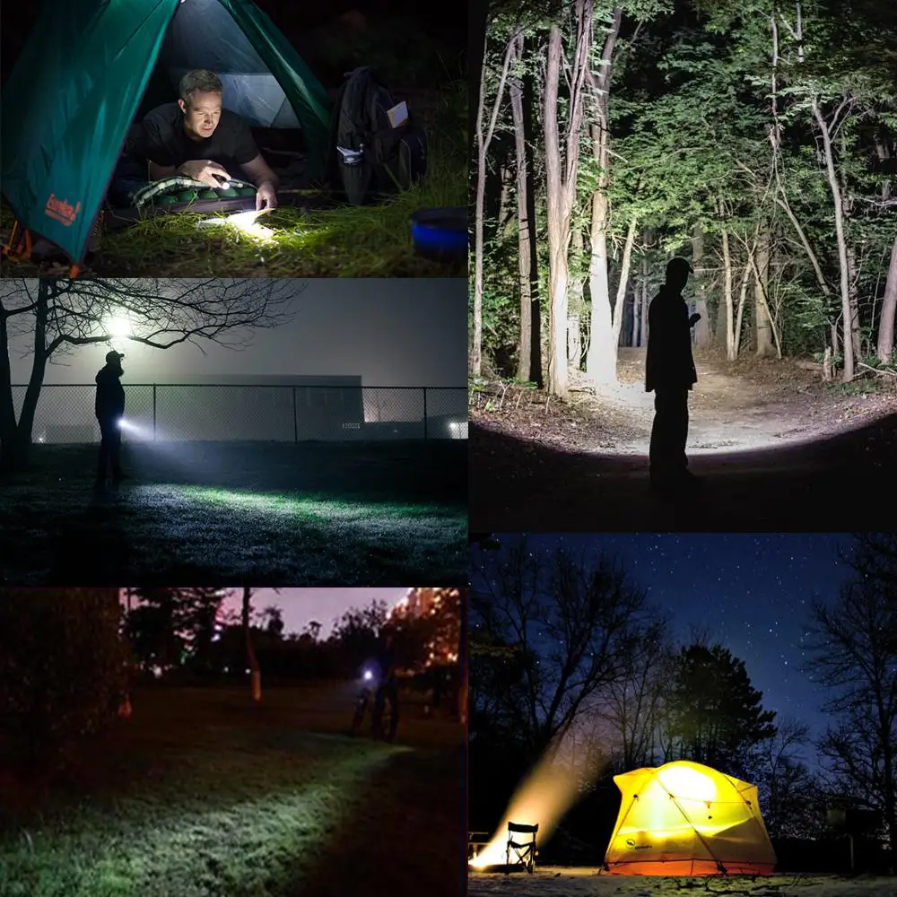 ThorFire VG10S XPL2 Ultra Bright Tactical LED Flashlight 1100LM 5 Modes Camping Hiking Hunting torch 18650 battery ThorFire VG10S XPL2 Ultra Bright Tactical LED Flashlight 1100LM 5 Modes Camping Hiking Hunting torch 18650 battery