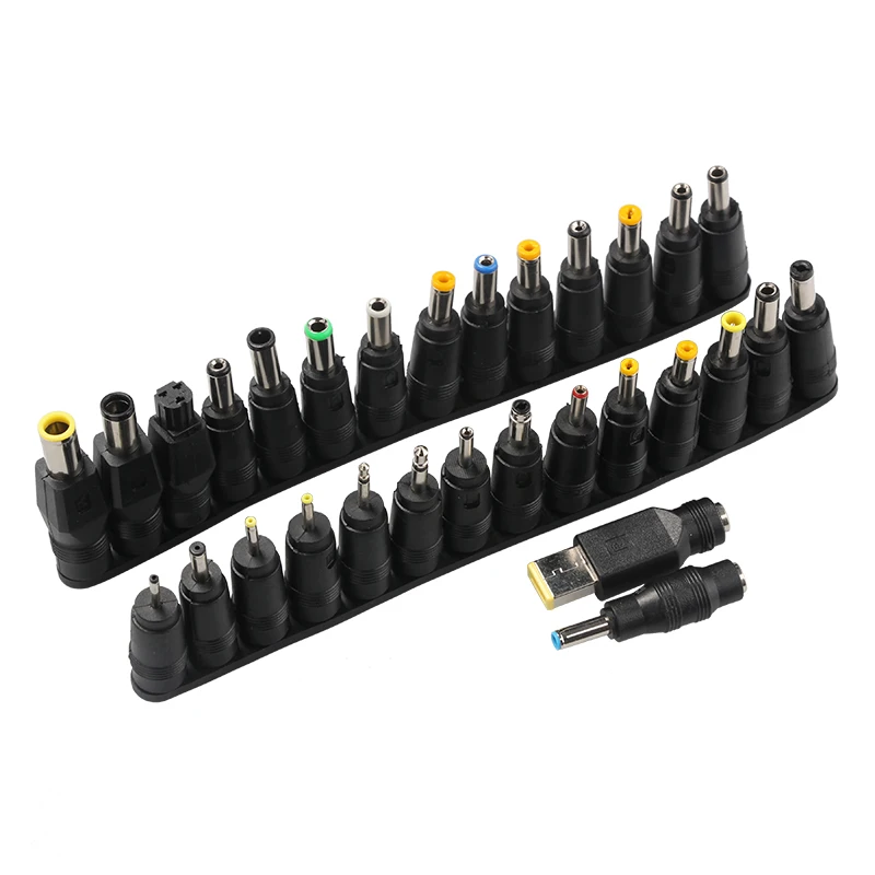 

30PCS Universal Laptop DC Power Supply Adapter Connector Plug AC DC conversion head Jack Charger Connectors Laptop Power Adapter