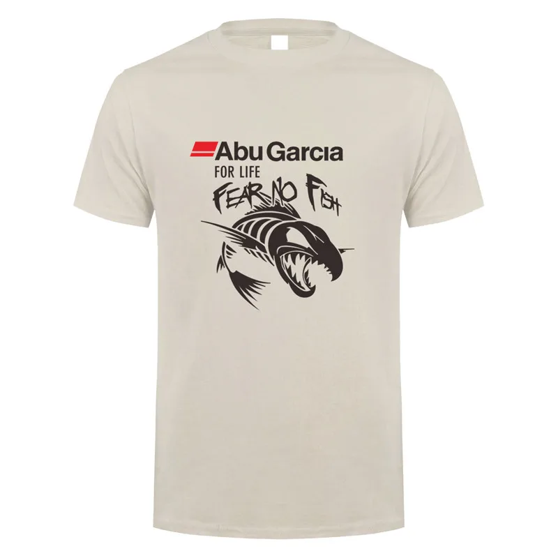 Abu Garcia Fear No Fish футболка мужская с коротким рукавом Хлопок Abu Garcia For Life футболка мужские футболки DS-052