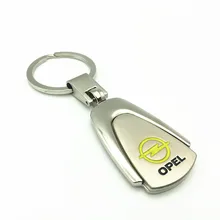 Модный 3D металлический автомобильный брелок с логотипом, автомобильный брелок для OPEL Corsa Astra Antara Meriva, эмблема, автомобильный стиль