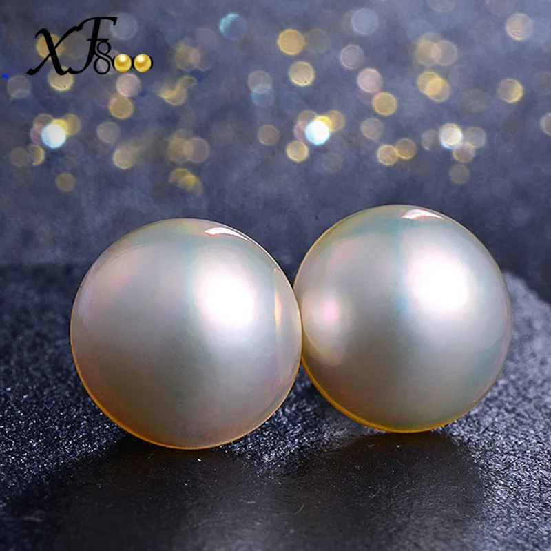 Max-natural-mabe-seawater-pearl-stud-earrings-13-14mm-S925-sterling-silver-jewelry-pearl-earrings-jewelry (2)