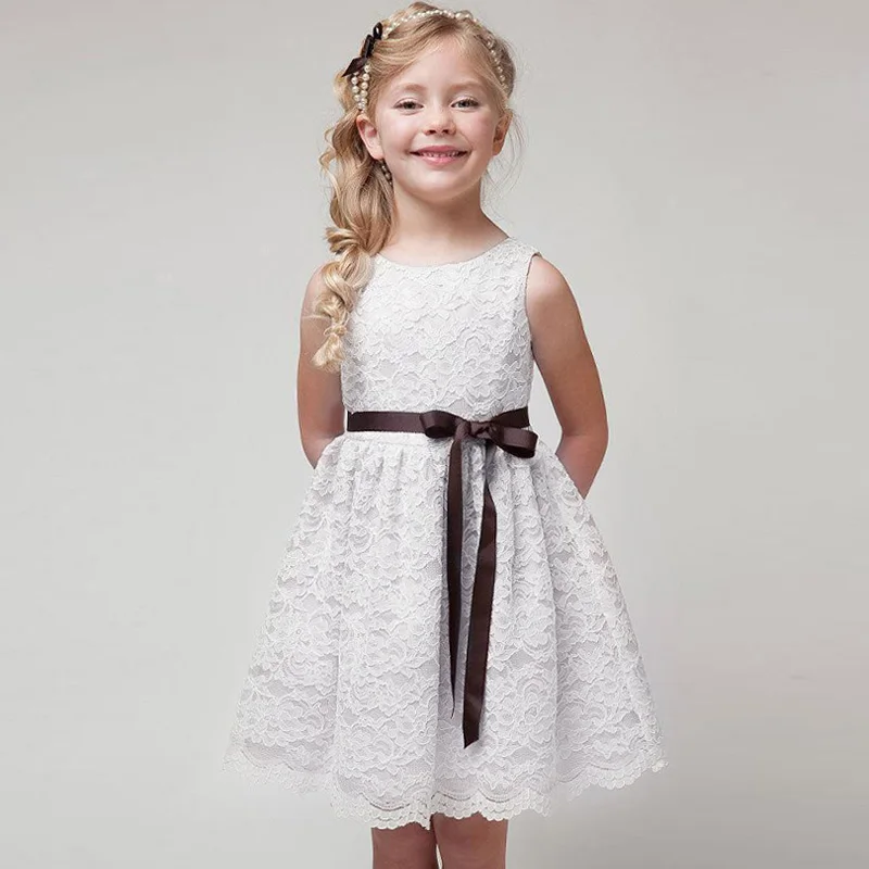 Летнее платье для маленьких девочек праздничное платье-пачка принцессы для маленьких девочек платье для дня рождения, свадьбы, платья для девочек