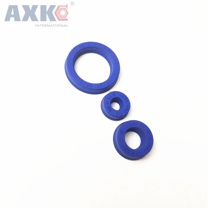 

AXK ID=26mm-28 mm U Cup Single Lip UNS seal Hydraulic cylinder piston and rod seal U Ring Polyurethane (PU) Rubber Buffer ring