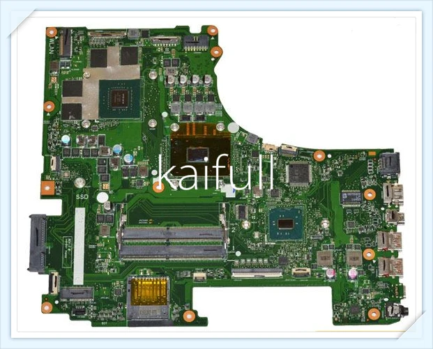  kaifull ROG GL753VD Laptop motherboard for ASUS GL753VD GL753E GL753V GL753 Test original mainboard