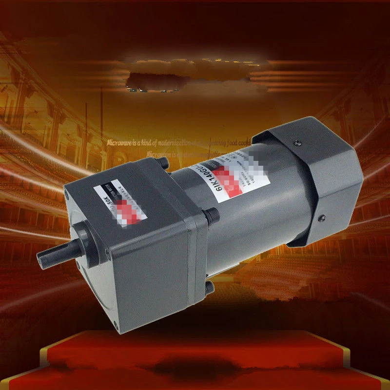 Однофазный 220V AC вертикальный микро мотор-редуктор скорость 140W 6IK140GU Постоянная