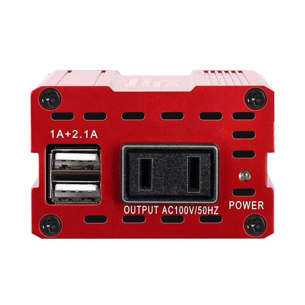 

150W Car Power Inverter DC12V to AC110V/220V Dual USB Car Power Converter Inversor 12V 220V Auto Voltage Converter Transformer