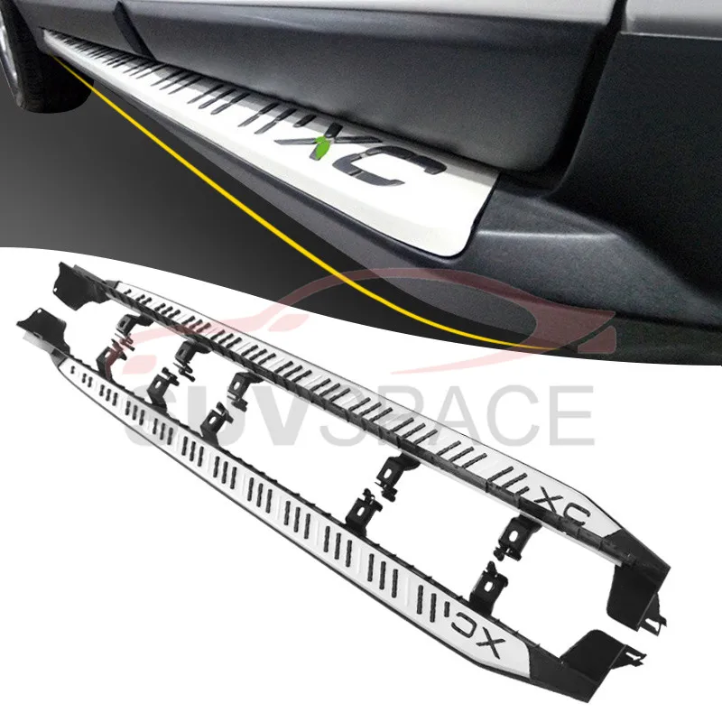 New Arrival Aluminium Side Step Fit for VOLVO XC60 XC 2018 2019 Running Board Nerf Bar No Drilling | Запчасти для авто