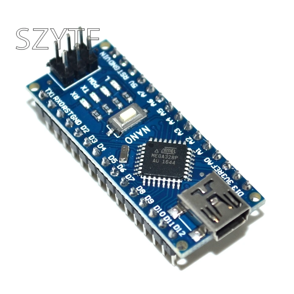 Nano 3,0 мини-usb драйвер ATmega328 5 в 16 м микро плата контроллера Nano CH340 V3.0 для arduino Diy Kit с usb-кабелем