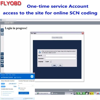 

Online SCN Coding Service for Diagnostic Tool SD C4 /mb star c5/VCI C6 One-time service Account access to the site for coding