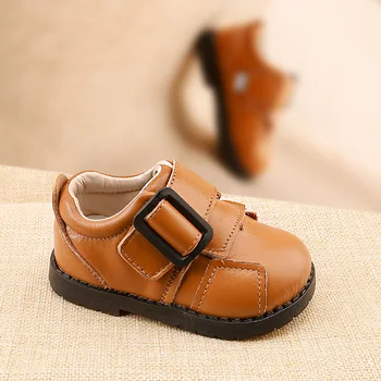 

Phynier Boys shoes brown single shoes baby toddler shoes England wind casual shoes spring new tide children 's leather shoes