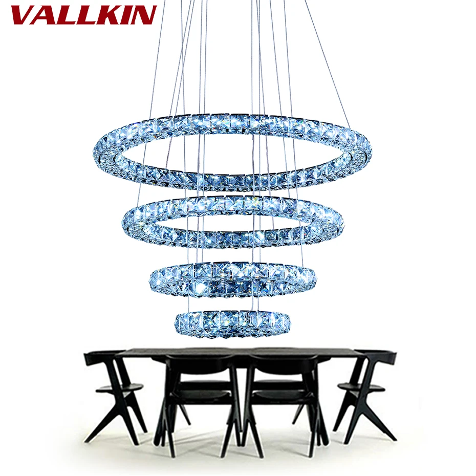 Modern Lustre Led Crystal Chandelier Lighting Ceiling Chandeliers Light Lamparas De Techo Hanglamp Suspension Luminaire Lampen | Освещение