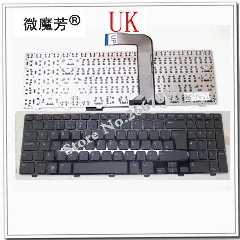 UK New for DELL N5110 M501Z M5110 M511R 15R Ins15RD-2528 2728 laptop Keyboard | Компьютеры и офис