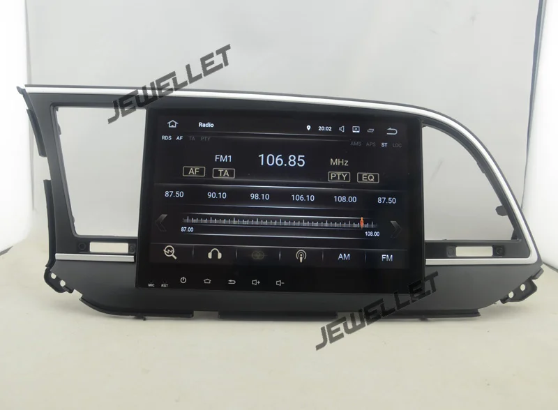 10," четырехъядерный Android 9,0 Автомобильный gps Радио навигатор для hyundai Elantra- с 4G/Wifi DVR mirror link