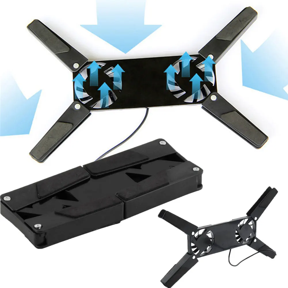Вентилятор Cooler Pad USB Охлаждающие вентиляторы для ноутбука Cooler Pad Стенд базовый держатель Тетрадь компьютер Нетбуки