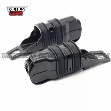 Тактический двойная быстрая Пистолет Журнал Mag Чехол Держатель прикрепить MOLLE системы BK/FG/DE