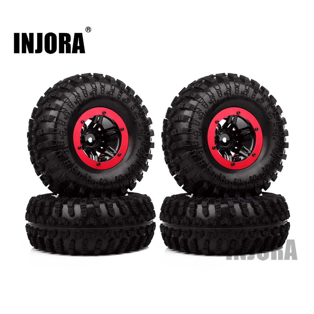 Buy 4PCS 2.2" Air Pneumatic Tires & Beadlock Wheel Rim