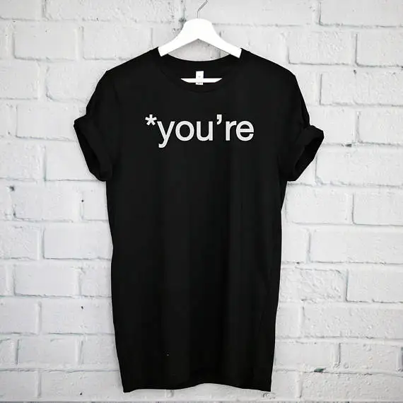 

You're T-shirt, Grammar Shirt, Gramma Police, Funny Shirt, Funny Grammar Tshirt, Your Grammar, Writer Shirt-D525
