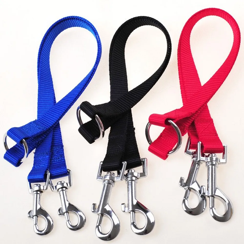 

Double Head Pet Leash Design Trigger Hook Cat Puppy Harness Pet Dog Poodle Leash Walking Rope Belt