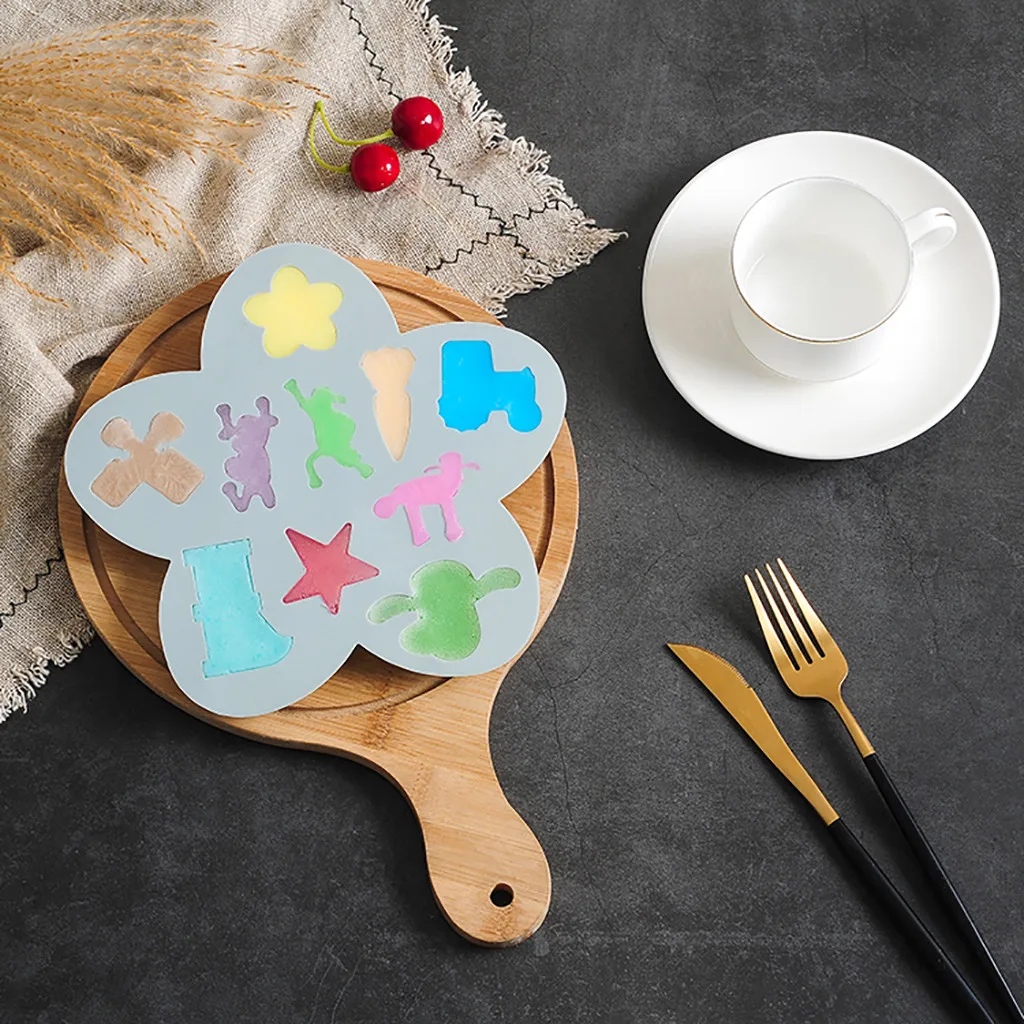 

Cute Lamb Farm Silicone Fondant Mould Chocolate Sugar Craft Cake Mold Baking