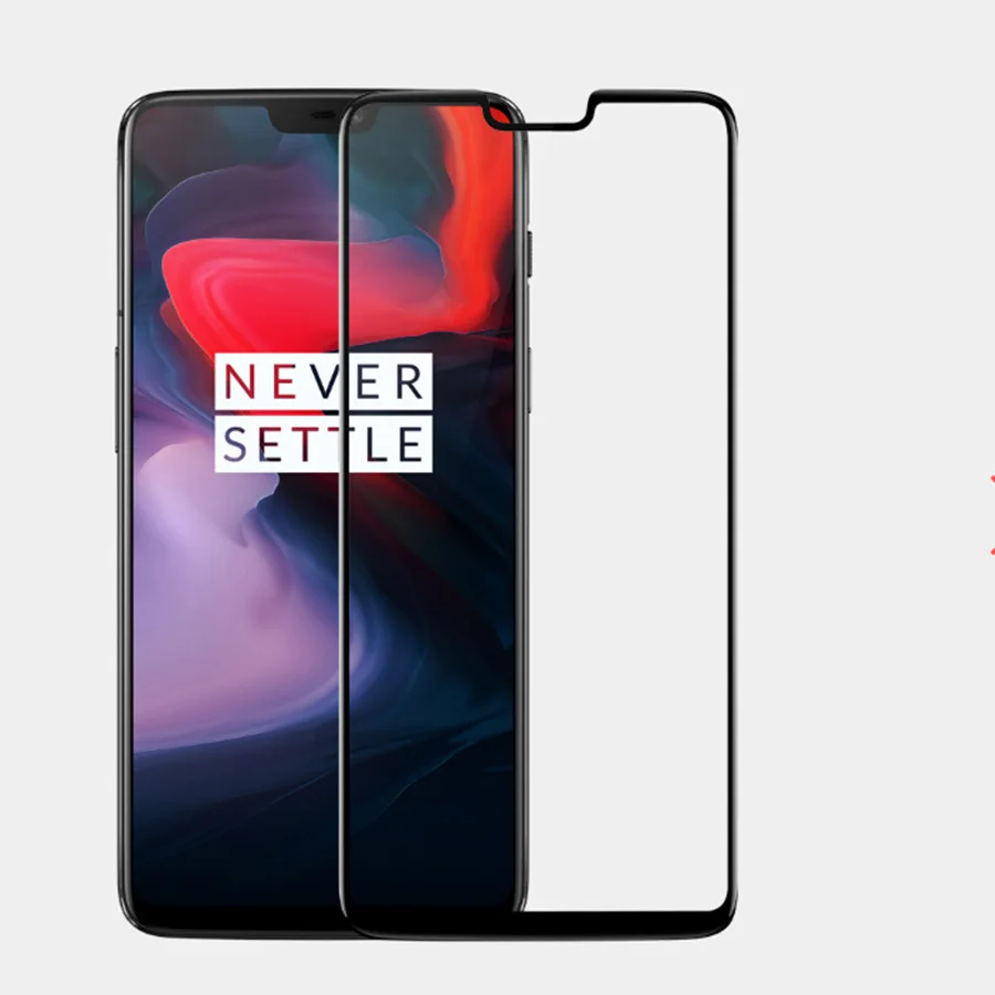 Оригинальное RIJOW 5D стекло для OnePlus 6 закаленное стекло для One Plus 6 Защитная пленка для экрана 3D полное покрытие экрана ультратонкий черный