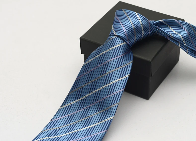 Новинка синие галстуки для мужчин 9 см Широкий Дизайнерский Модный бренд шейный платок из микрофибры Водонепроницаемый Бабочка к смокингу Gravata Cravates подарочная коробка