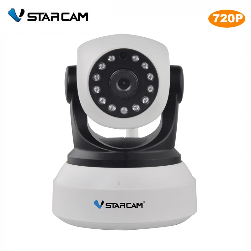 Vstarcam C7824WIP Onvif 2.0 720P IP Camera Wireless Wifi CCTV Camera HD Indoor Pan/Tilt IR CUT Night Vision Support 64G SD Card escam hd 720p ir night vision ir cut 1 0mp wireless wifi ip camera pan tilt security mini indoor camera support 32g card qf001