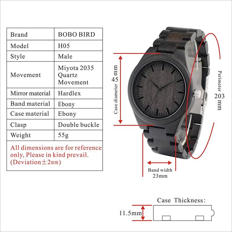 BOBO BIRD WATCHES NEW FASHION