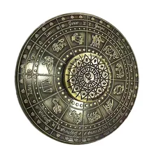 Ancient Fidget Spinner Metal EDC Cool Stress Toy Egypt 12 Constellation Hand Spiner Finger Spinner