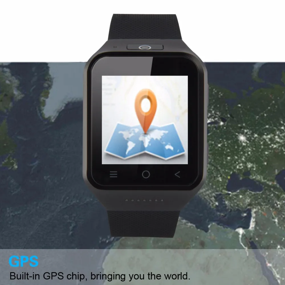 Android 4.4 Dual Core Smart Watch ZGPAX 