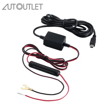 

AUTOUTLET Dash cam Hardwire Kit Hard wire kit Micro Mini USB 12V to 5V Power Adapter Cord Cable Compatible with Car Dash Camera